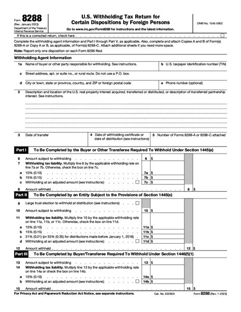 form 8288 instructions|form 8288 b instructions pdf.